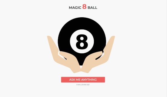 Magic 8 Ball website thumbnail